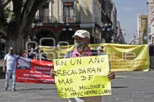 MANIFESTACIÓN . VERIFICACIÓN VEHICULAR