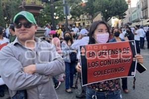 MANIFESTACIÓN UNIÓN DE TRABAJADORES