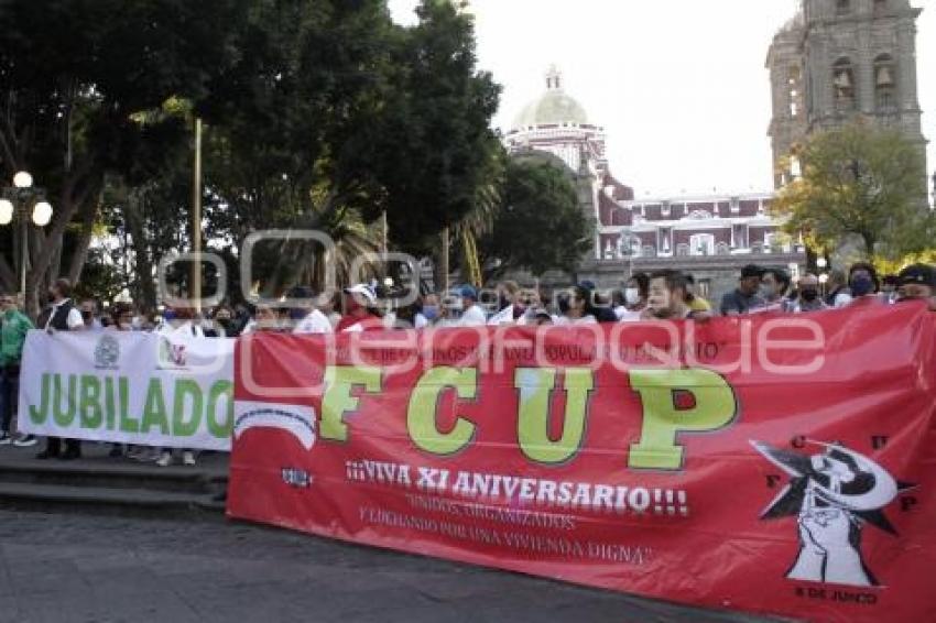 MANIFESTACIÓN UNIÓN DE TRABAJADORES