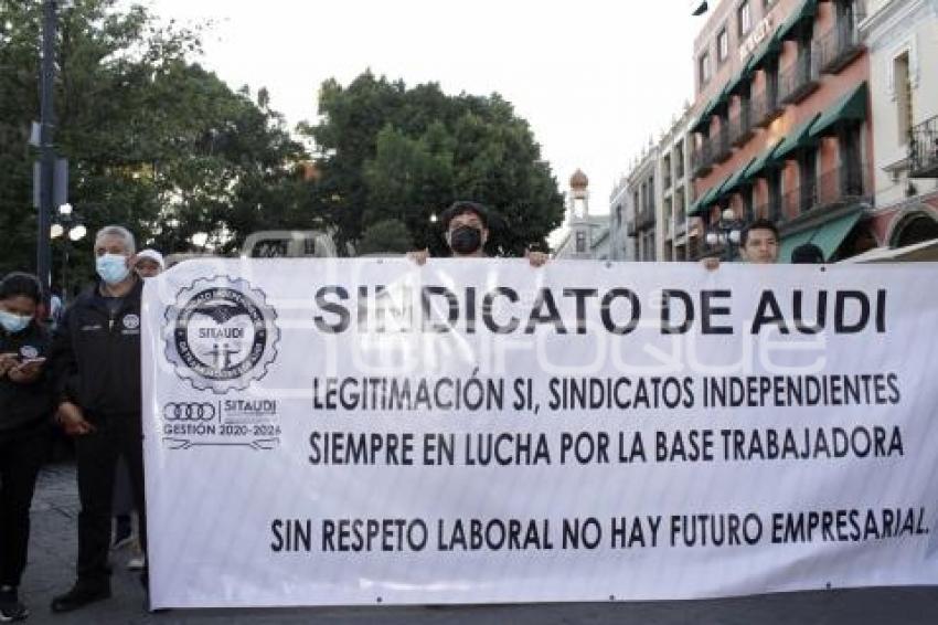 MANIFESTACIÓN UNIÓN DE TRABAJADORES