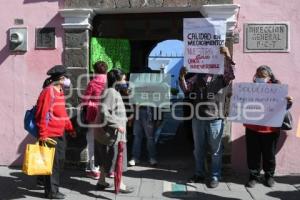 TLAXCALA . PROTESTA JUBILADOS