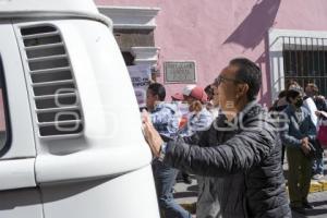 TLAXCALA . PROTESTA JUBILADOS