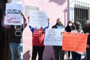 TLAXCALA . PROTESTA JUBILADOS