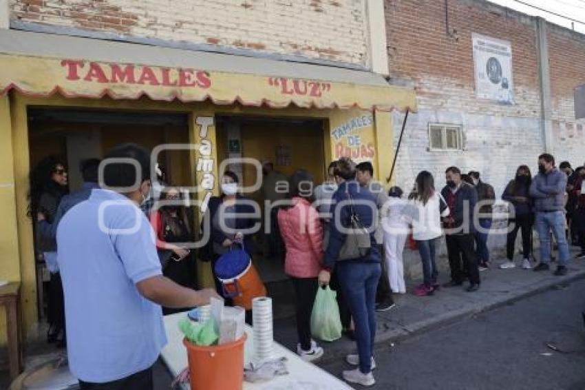 DÍA DE LA CANDELARIA . TAMALES