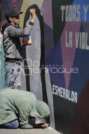 MURAL . VIOLENCIA ÁCIDA