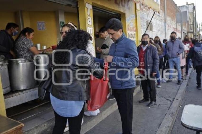 DÍA DE LA CANDELARIA . TAMALES