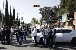 MANIFESTACIÓN . VECINOS LA CONCEPCIÓN 