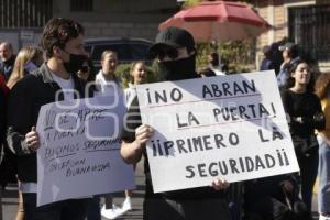 MANIFESTACIÓN . VECINOS LA CONCEPCIÓN 