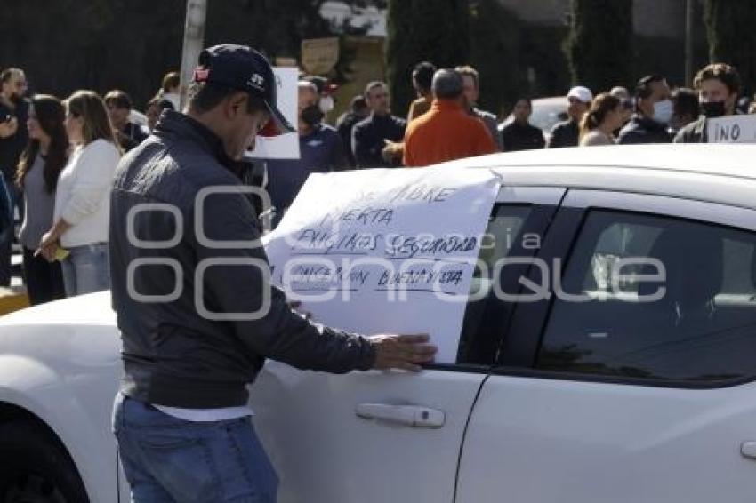 MANIFESTACIÓN . VECINOS LA CONCEPCIÓN 