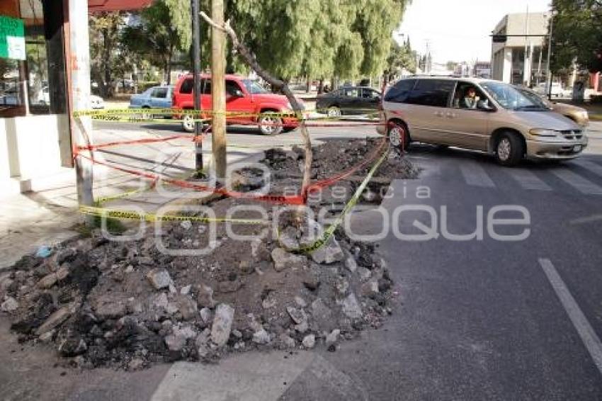 AYUNTAMIENTO . DELIMITADORES ESTACIONAMIENTO