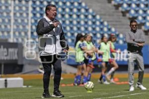 FÚTBOL FEMENIL . PUEBLA VS NECAXA