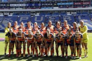 FÚTBOL FEMENIL . PUEBLA VS NECAXA