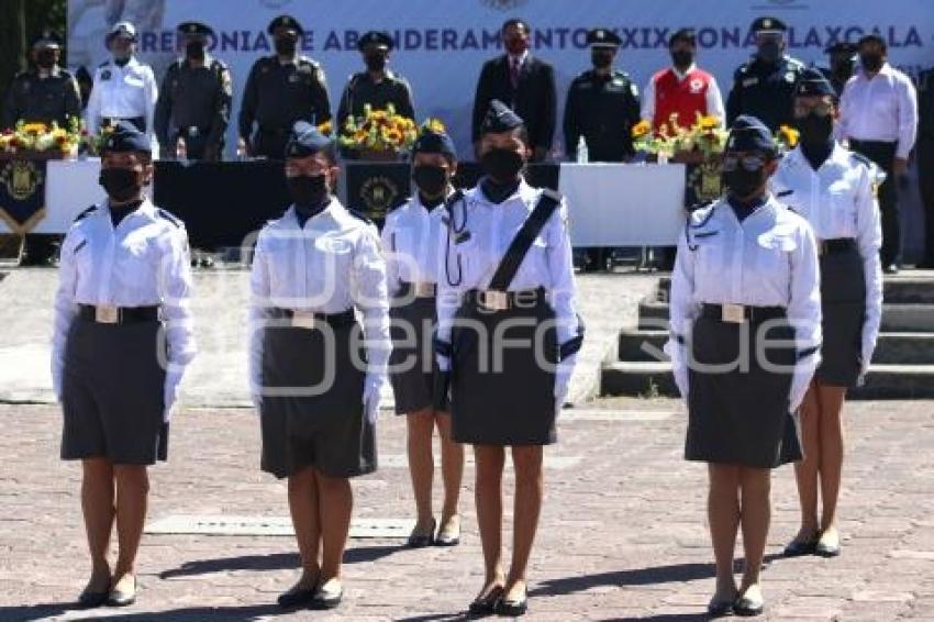 TLAXCALA . ABANDERAMIENTO DELEGACIÓN PENTATLÓN