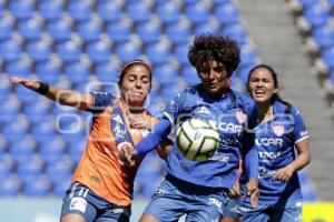 FÚTBOL FEMENIL . PUEBLA VS NECAXA