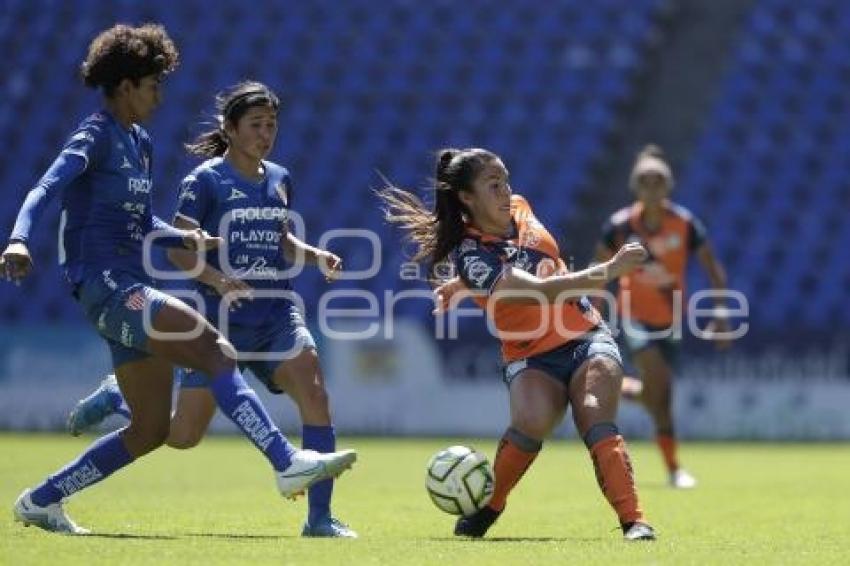 FUTBOL FEMENIL . PUEBLA VS NECAXA