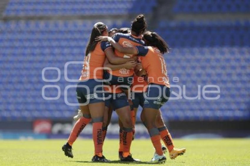FUTBOL FEMENIL . PUEBLA VS NECAXA