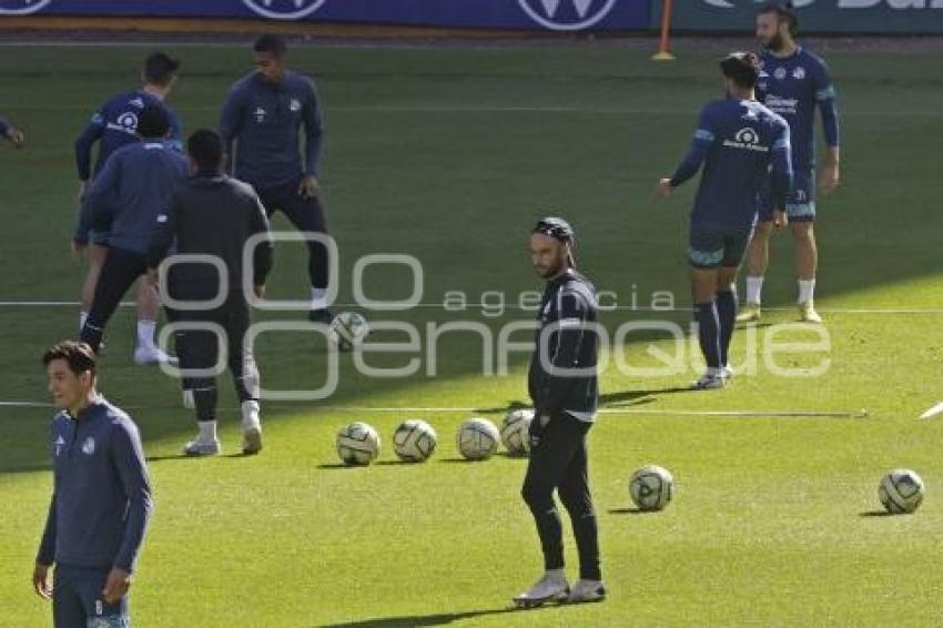 CLUB PUEBLA . ENTRENAMIENTO