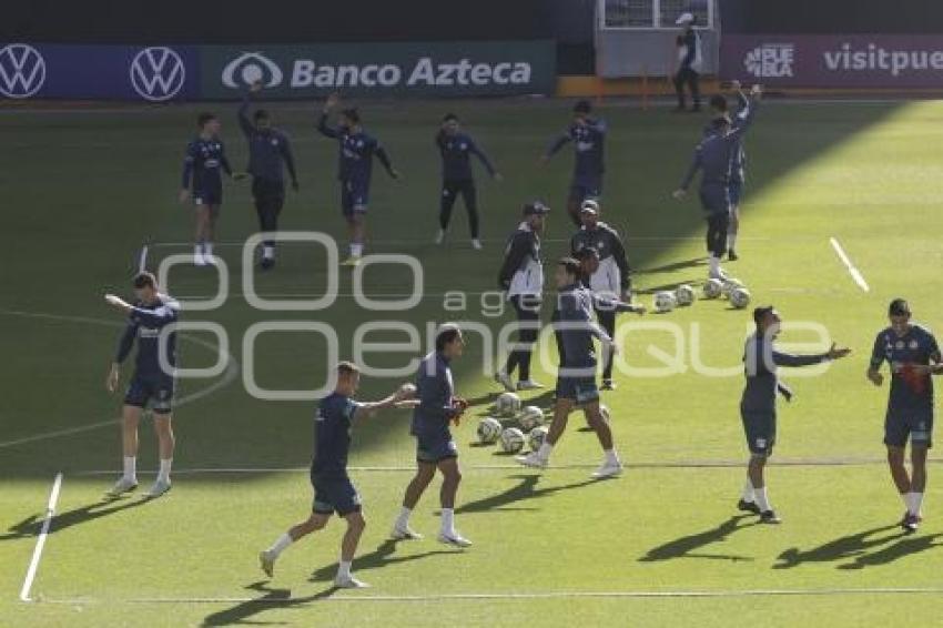 CLUB PUEBLA . ENTRENAMIENTO