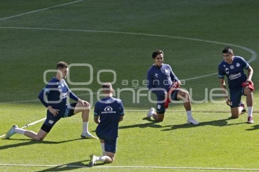 CLUB PUEBLA . ENTRENAMIENTO