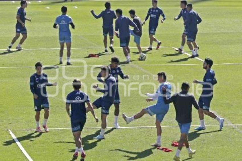 CLUB PUEBLA . ENTRENAMIENTO