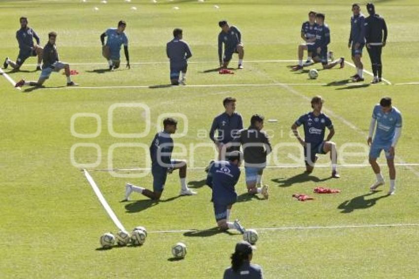 CLUB PUEBLA . ENTRENAMIENTO