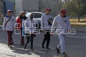 AUTOPISTA . PEREGRINOS