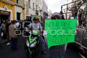 MANIFESTACIÓN . VERIFICACIÓN VEHICULAR