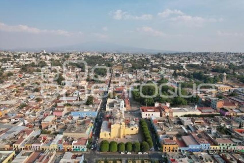 TLAXCALA . VISTA AÉREA