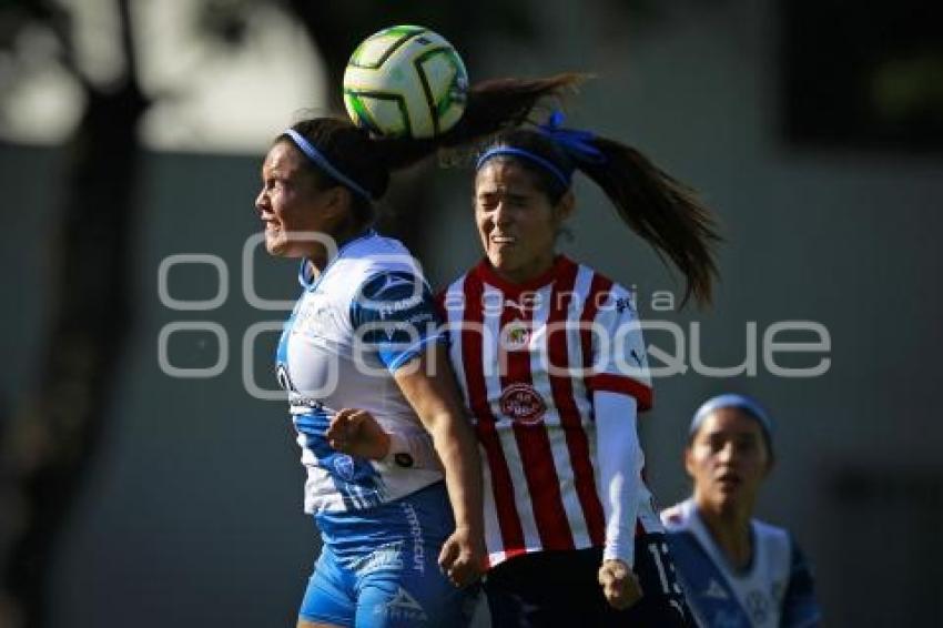 FUTBOL FEMENIL . CHIVAS VS PUEBLA