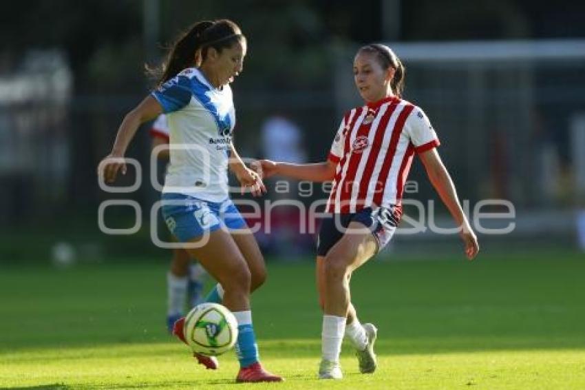 FUTBOL FEMENIL .  CHIVAS VS PUEBLA