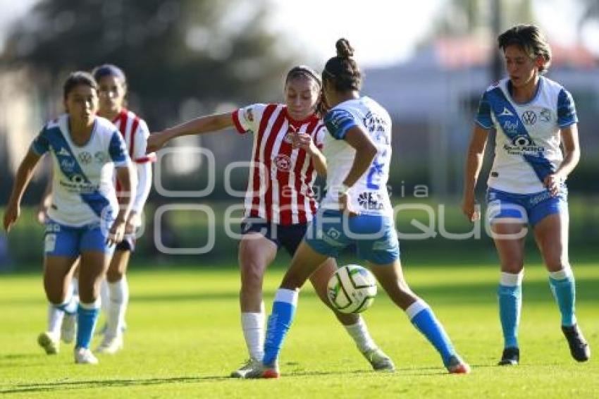 FUTBOL FEMENIL .  CHIVAS VS PUEBLA