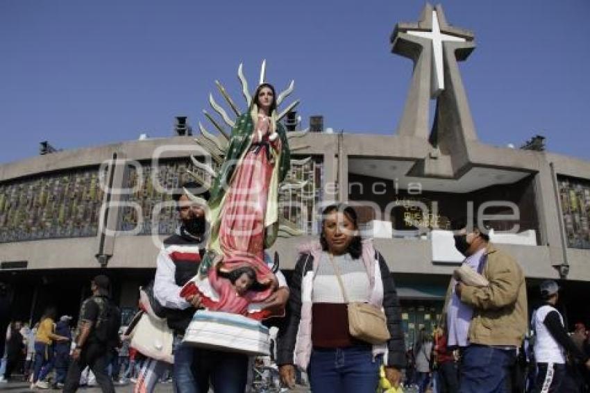 PEREGRINACIÓN ANUAL . BASÍLICA DE GUADALUPE