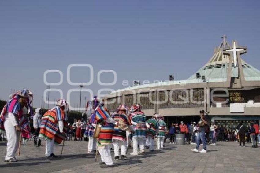 PEREGRINACIÓN ANUAL . BASÍLICA DE GUADALUPE