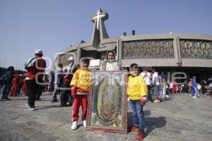 PEREGRINACIÓN ANUAL . BASÍLICA DE GUADALUPE