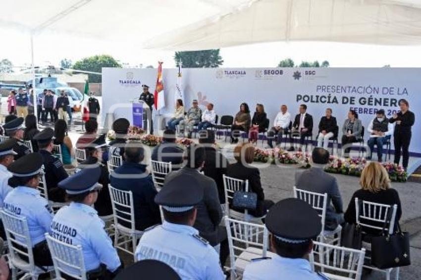 TLAXCALA . POLICÍA DE GÉNERO