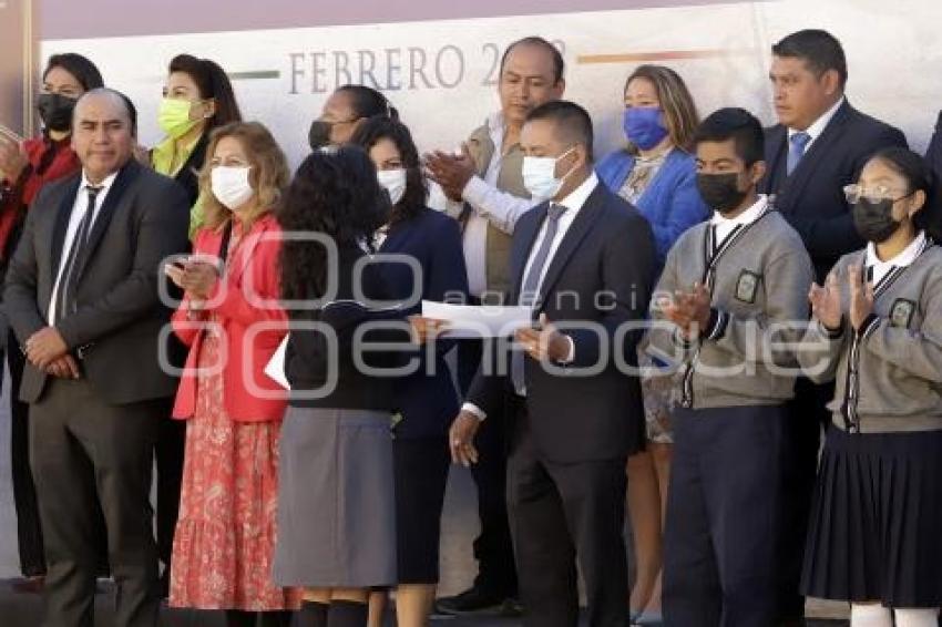 SAN ANDRÉS CHOLULA . CEREMONIA FEBRERO