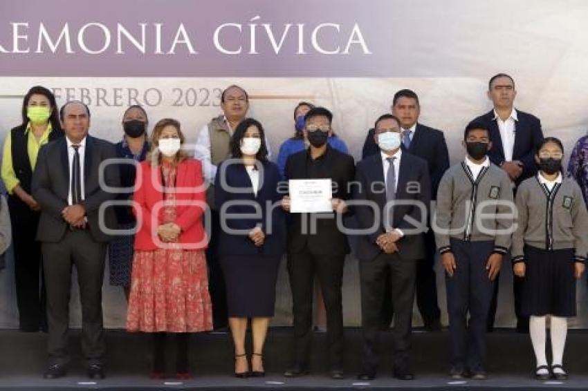 SAN ANDRÉS CHOLULA . CEREMONIA FEBRERO