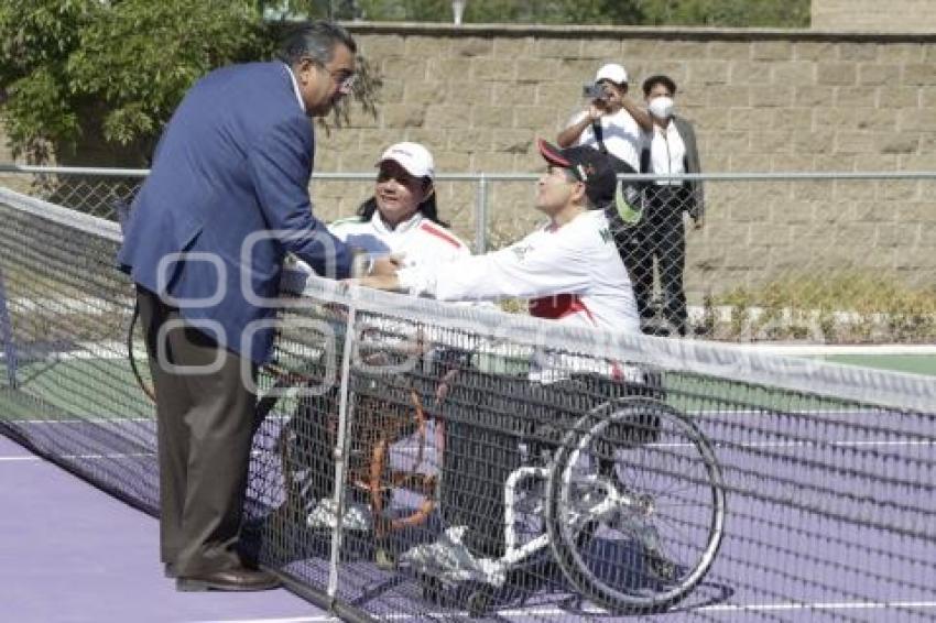 PREMUNDIAL TENIS . SILLA DE RUEDAS