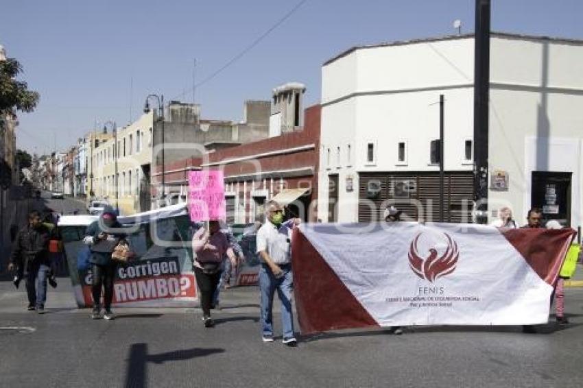 MANIFESTACIÓN FRENTE DE IZQUIERDA