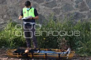 TLAXCALA . RESCATE DE CUERPO