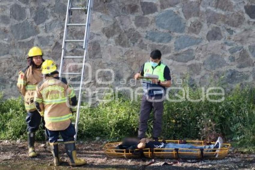 TLAXCALA . RESCATE DE CUERPO