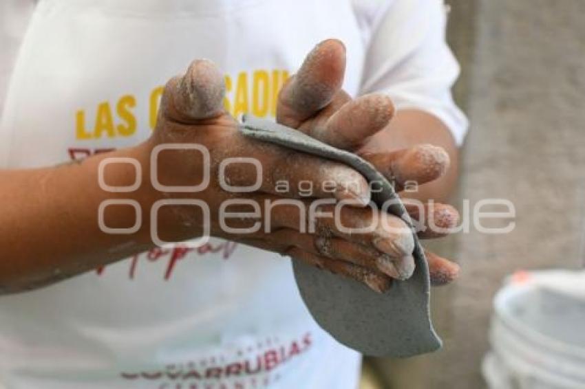 TLAXCALA . QUESADILLAS DE NOPALUCAN