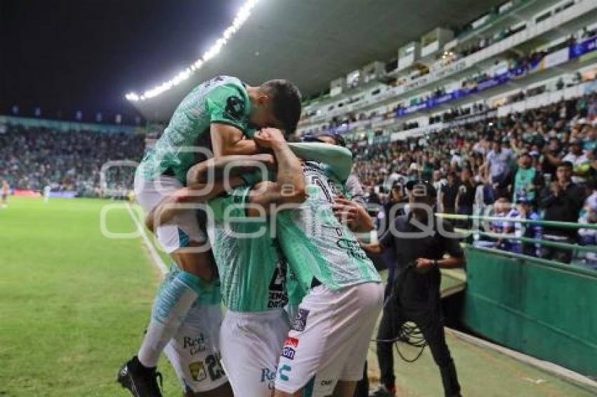 FÚTBOL . LEÓN VS PUEBLA