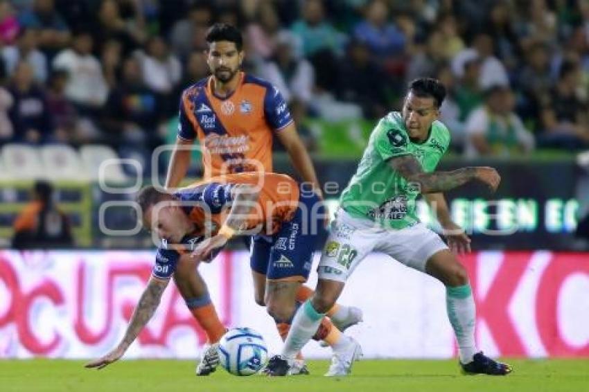 FÚTBOL . LEÓN VS PUEBLA