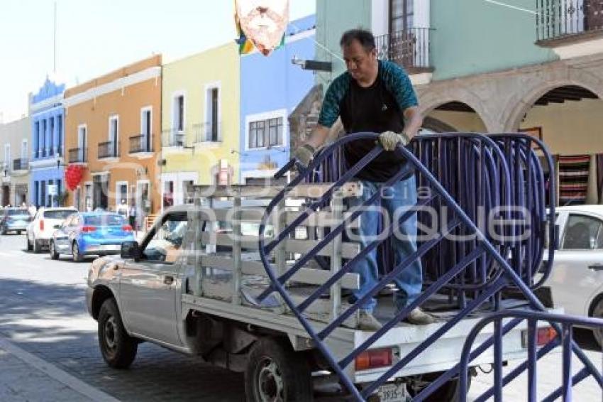 TLAXCALA . PREPARATIVOS CARNAVAL