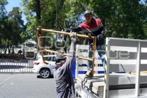 TLAXCALA . PREPARATIVOS CARNAVAL