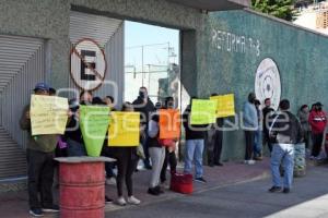 TLAXCALA . MANIFESTACIÓN SINDICATO 7 DE MAYO