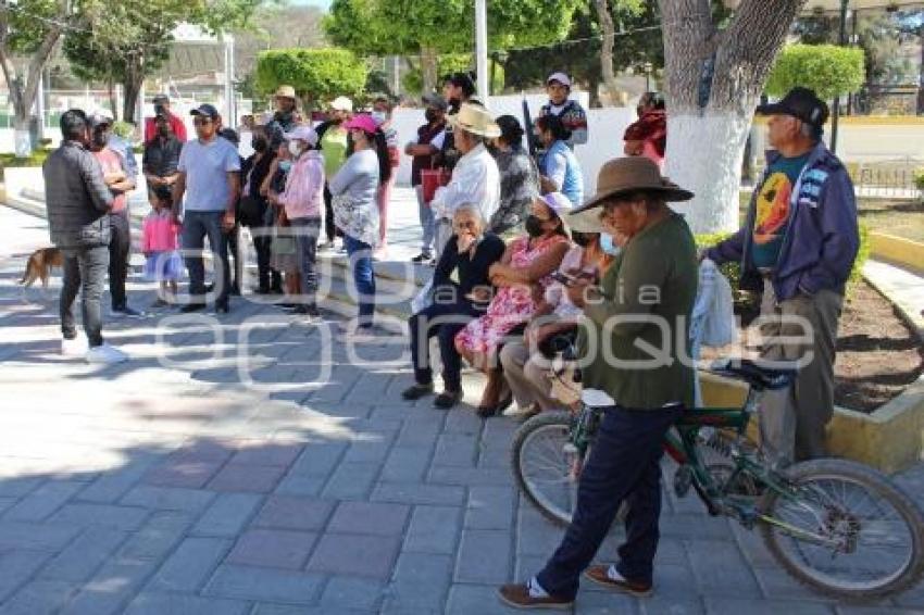 MIAHUATLÁN . MANIFESTACIÓN DAP