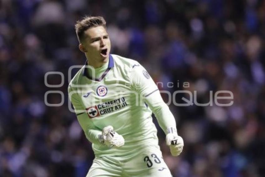 FÚTBOL . CLUB PUEBLA VS CRUZ AZUL