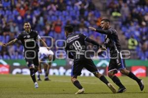 FÚTBOL . CLUB PUEBLA VS CRUZ AZUL